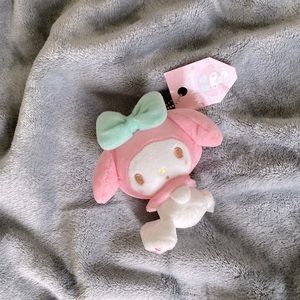 Sanrio My Melody Pendant Stuffed Mini Plushie 4 Inches